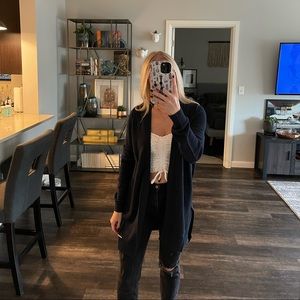 Navy cardigan, Abercrombie, size XS